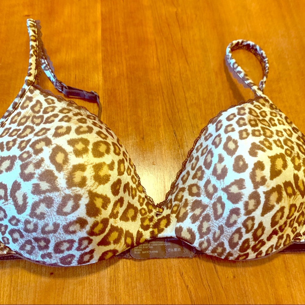 Vasarette Leopard Bra 36C